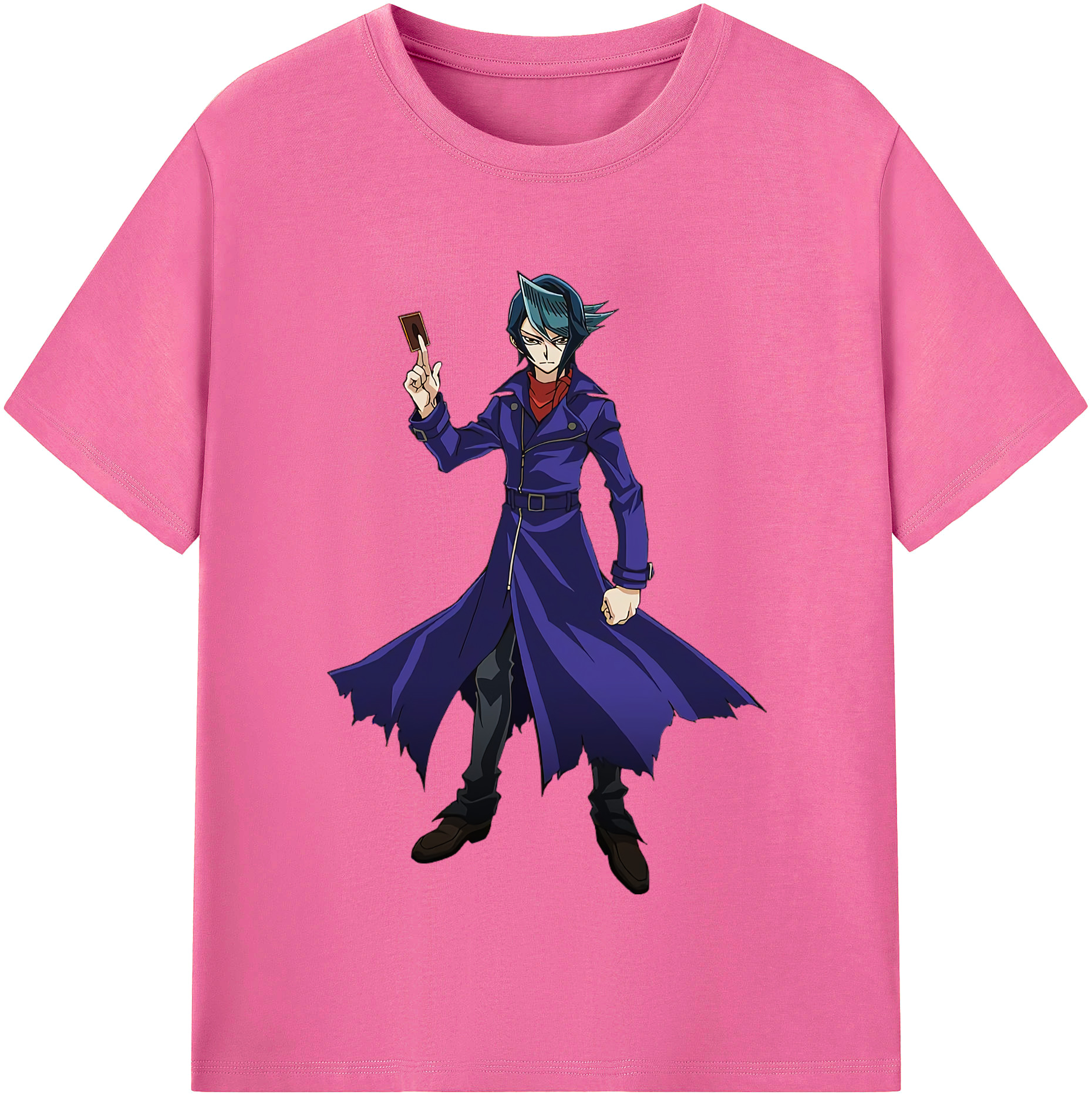 （画像用） 遊☆戯☆王 Yu-Gi-Oh! レディースカジュアルプリントTシャツ（綿100％）